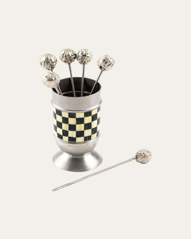 Supper Club Courtly Check Pick Set